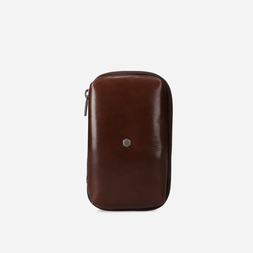 Jekyll & Hide Cable Pouch astuccio cavi nero pelle