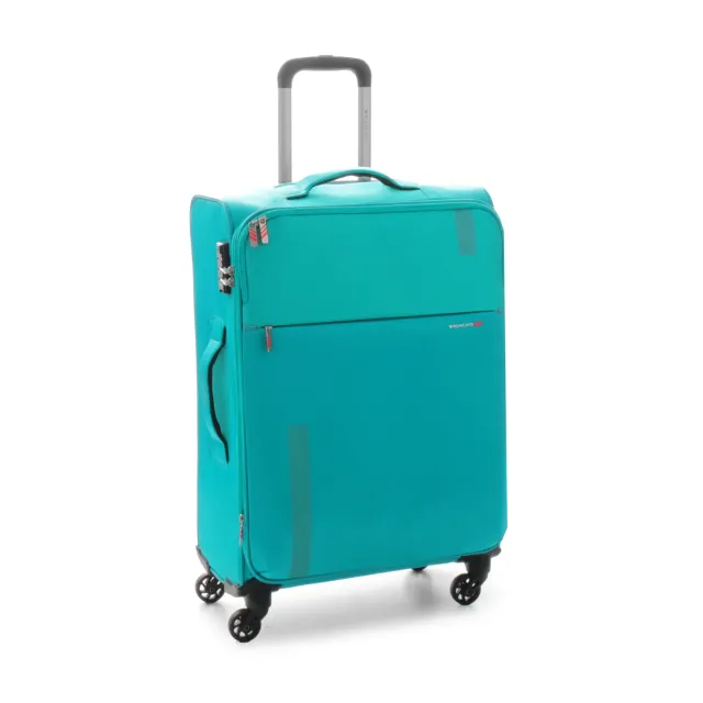 Roncato Speed Trolley Medio 4R Valigia 67 cm 74 L Zaffiro espandibile