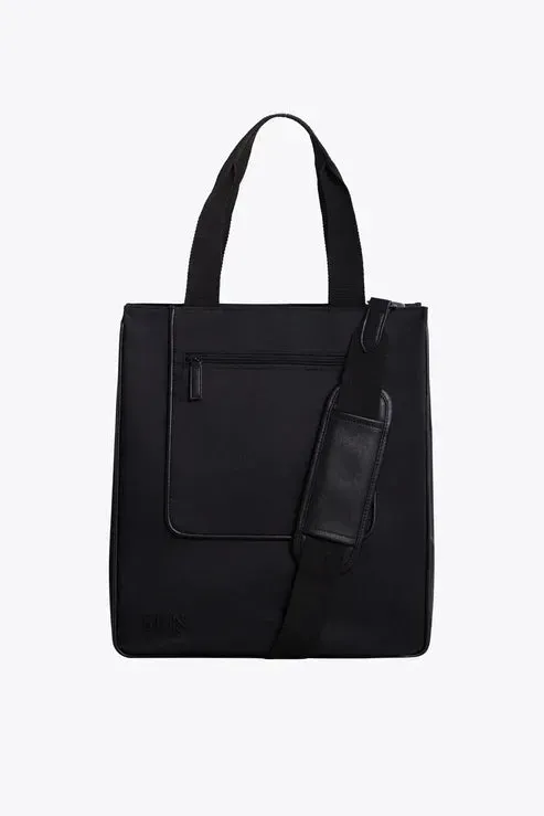 Beis North To South Tote borsa nera riciclata
