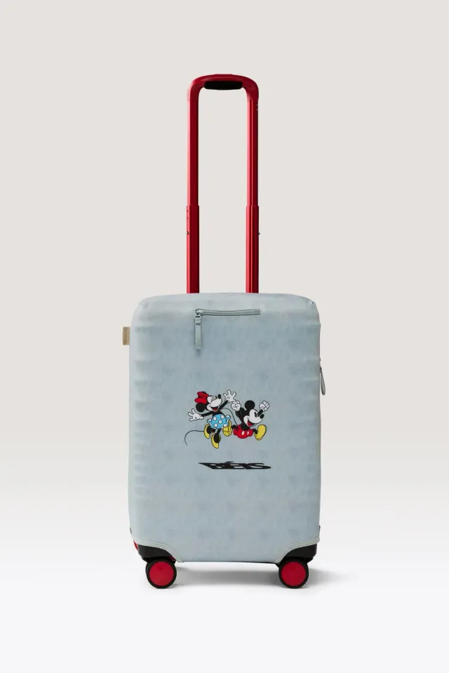 Beis Disney Carry-On copertura valigia blue jeans Mickey