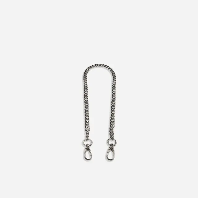 Jekyll & Hide Paris Chain Strap Tracolla Catena 58cm Argento