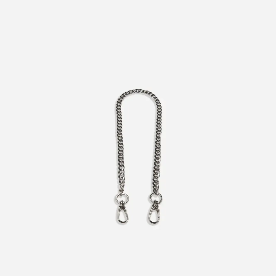 Jekyll & Hide Paris Chain Strap Tracolla Catena 58cm Argento