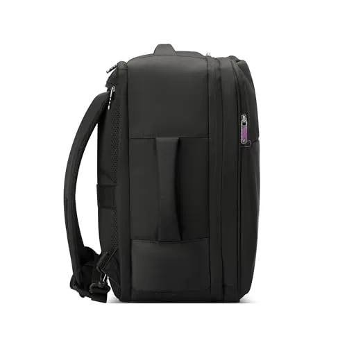 Roncato Speed Ryanair Zaino Viaggio Nero Ciclamino 20 L