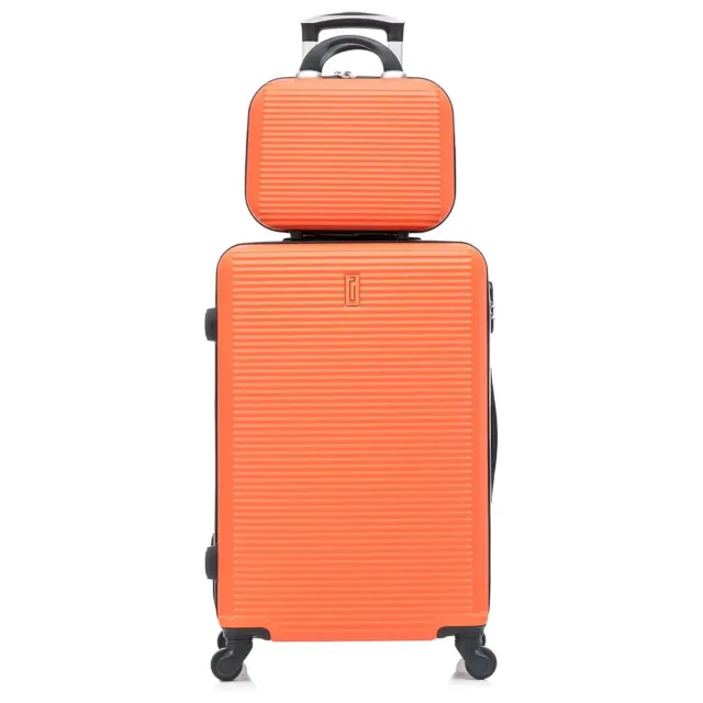 CELIMS Weekend valigia stiva ABS 75 cm con beauty