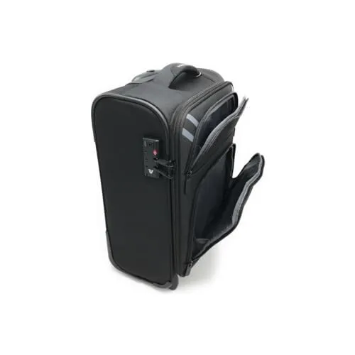 Roncato trolley cabina tessuto 45x36x20 easyJet nero TSA