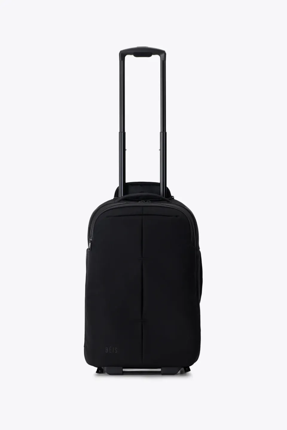 Beis Pro Rolling Backpack zaino trolley nero nylon 17"