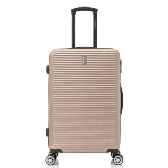 CELIMS Valigia da Stiva L 65 cm ABS Champagne rigida