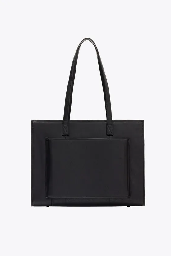 Beis Work Tote borsa lavoro nero scomparti
