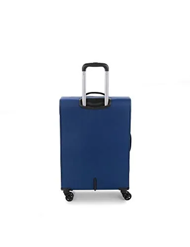 Roncato Evolution trolley medio 63 cm blu espandibile