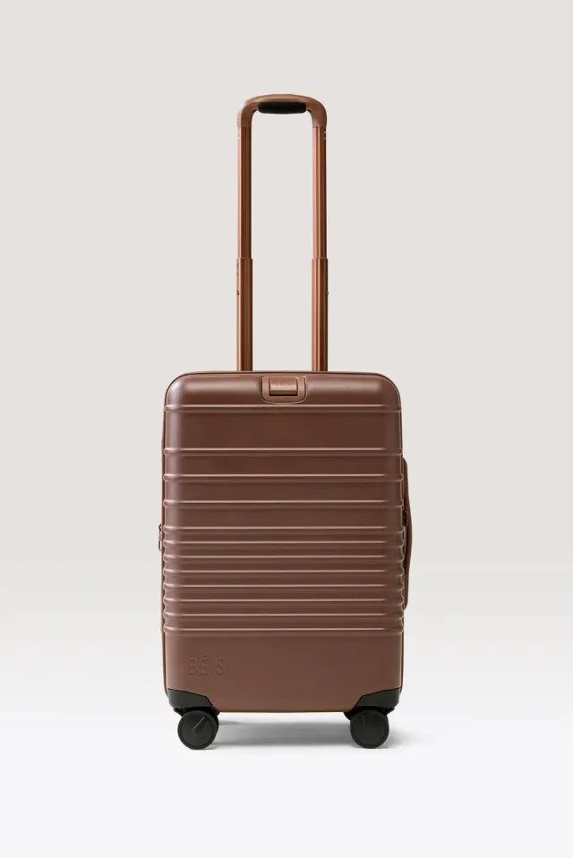 Beis Carry-On Roller Maple trolley mano marrone rigido