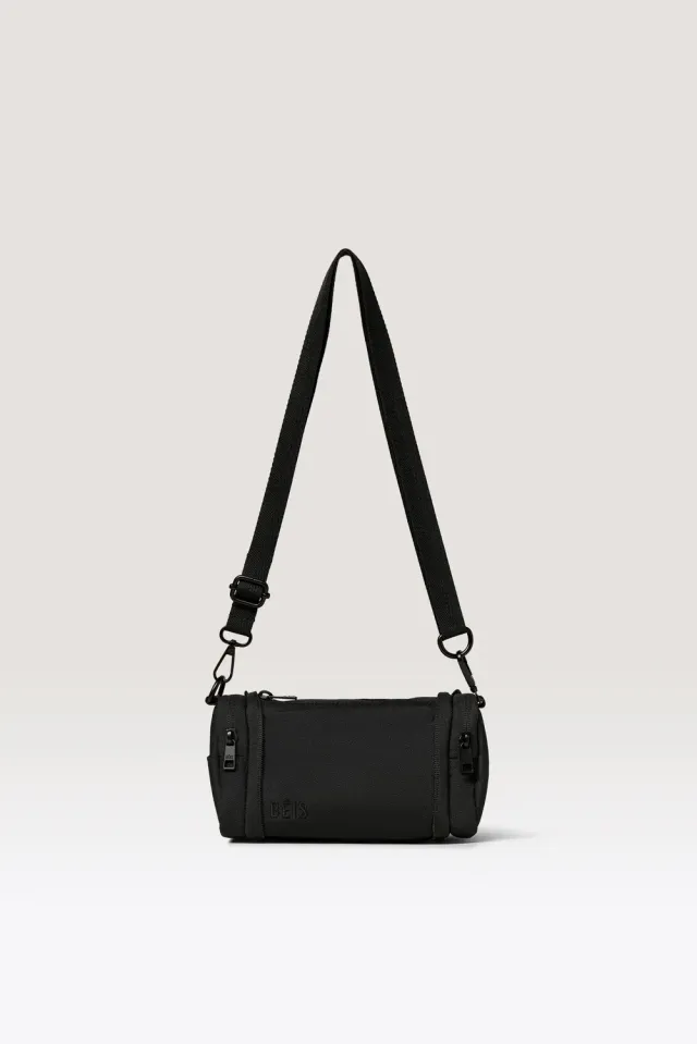 Beis Expandable Crossbody Charm tracollina Black espandibile