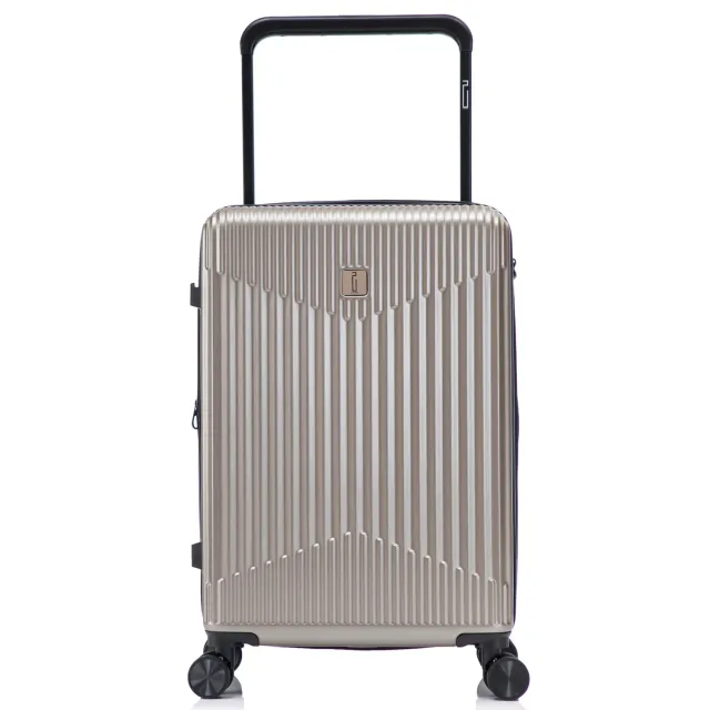 CELIMS Wide Trolley valigia L 65 cm champagne espandibile