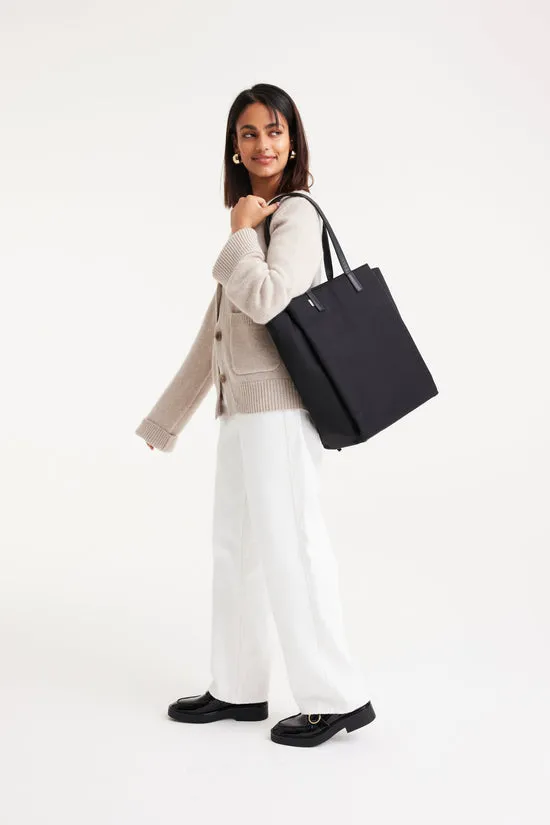 Beis Commuter Tote shopper nero da viaggio