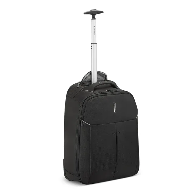 Roncato Ironik 2.0 Zaino Trolley 55x40x20 Nero Porta PC 17"