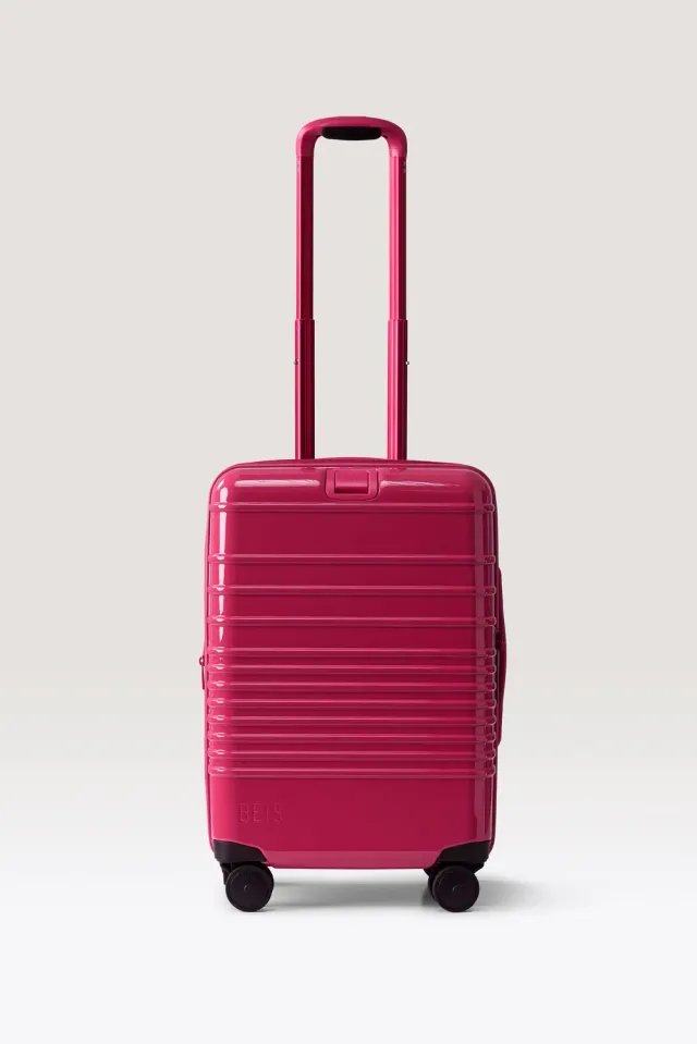 Beis Rare Carry-On Roller Limitless trolley rosa rigido