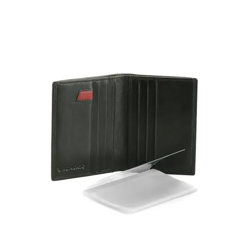 Roncato Pascal portacarte nero 8x10,2 cm vera pelle RFID