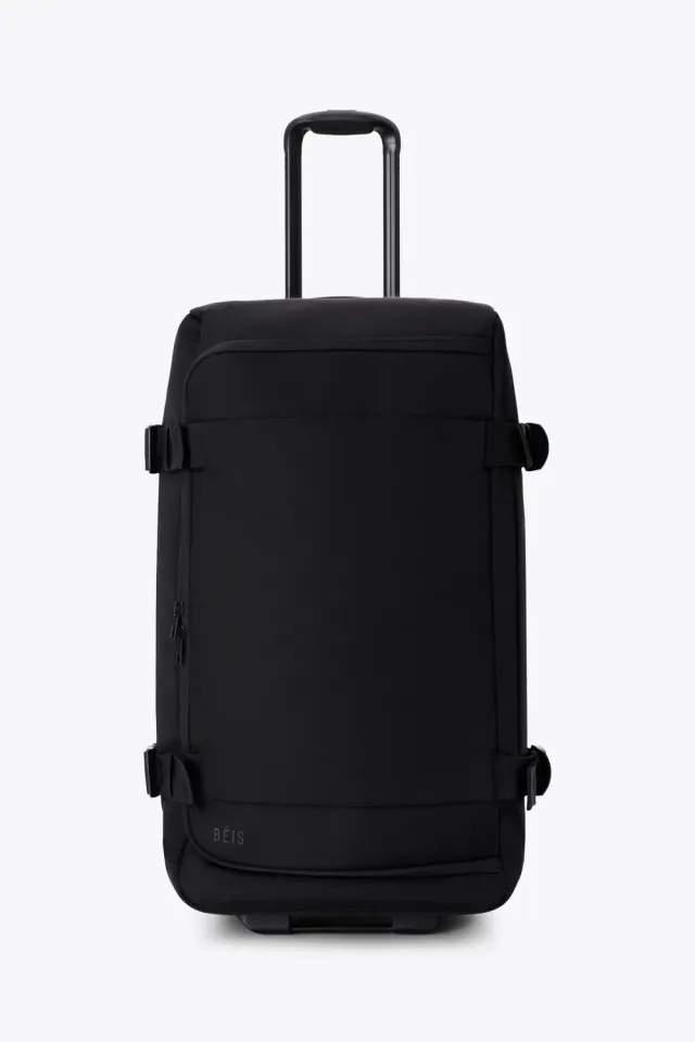 Beis Pro Rolling Duffle Borsone con Ruote Nero Ibrido