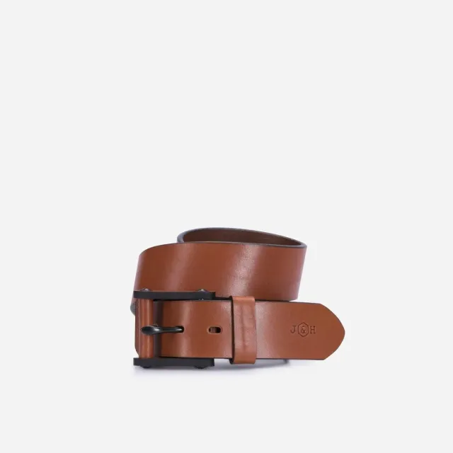 Jekyll & Hide Boston cintura pelle nero 40mm L