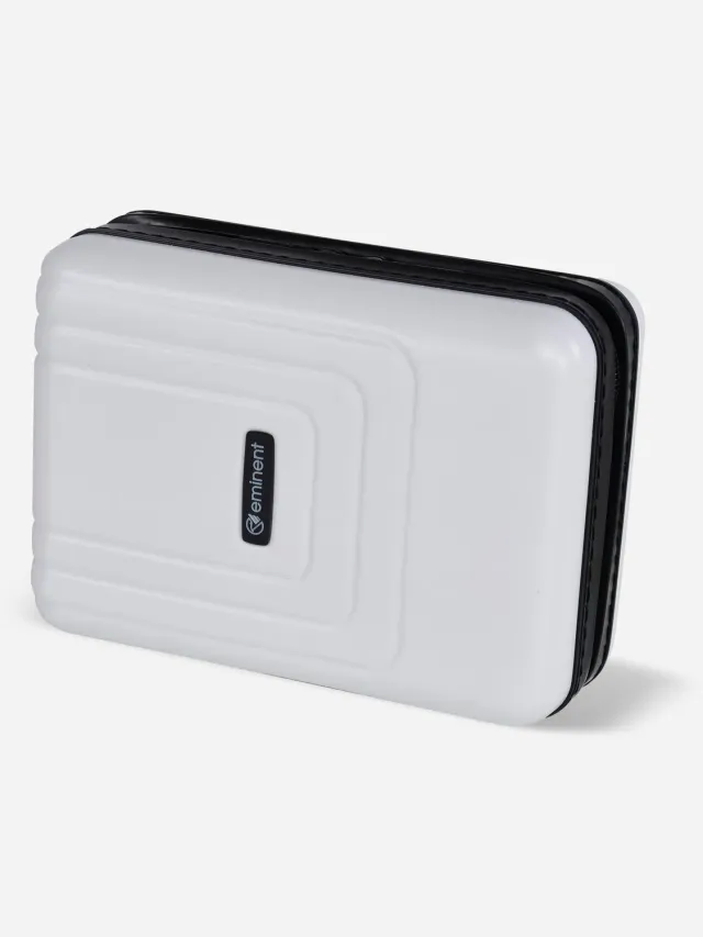 Eminent Vertica beauty case bianco rigido 18 cm
