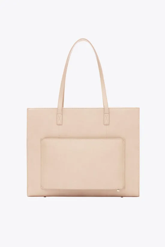 Beis Work Tote borsa lavoro beige capiente