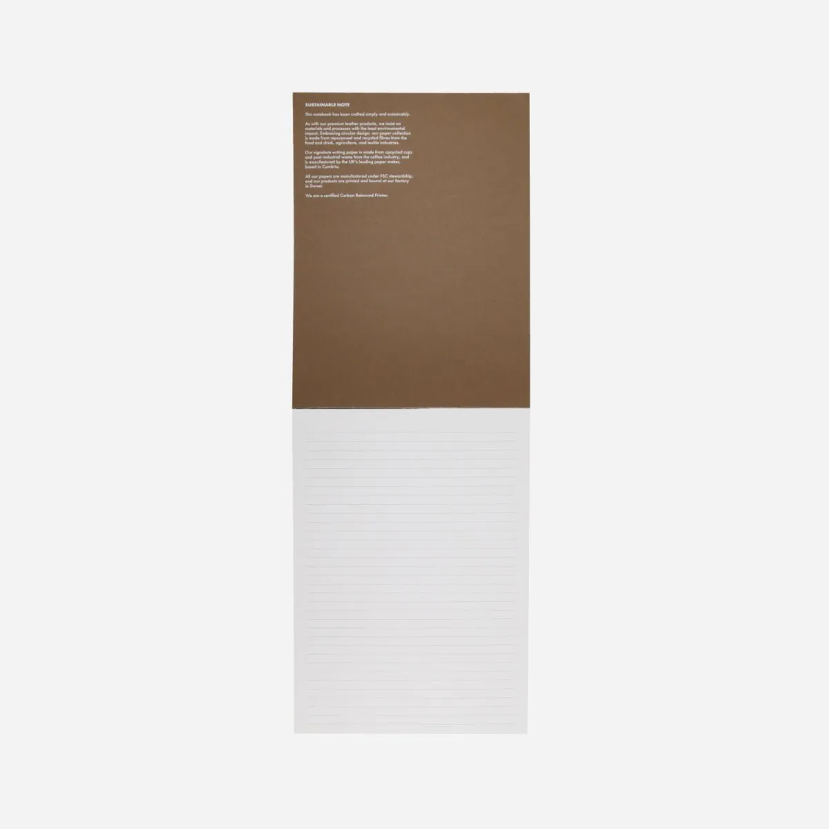 Jekyll & Hide A4 Notebook quaderno nocciola 120 pagine righe
