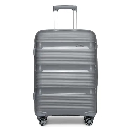 Kono Set 3 Valigie 20 24 28 Rigide Trolley TSA Polipropilene
