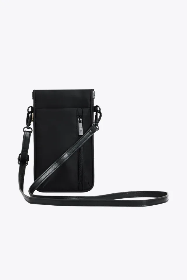 Beis ID Crossbody Borsa Tracolla Nera Badge