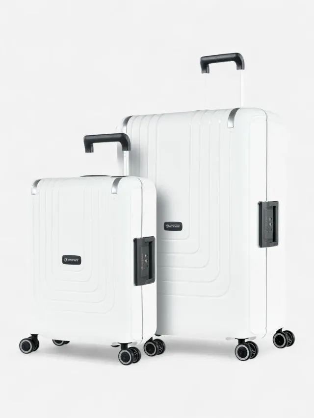 Eminent Vertica Set valigie bianco rigido