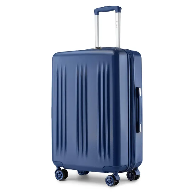 Kono Valigia Rigida 65cm 24" blu marina espandibile