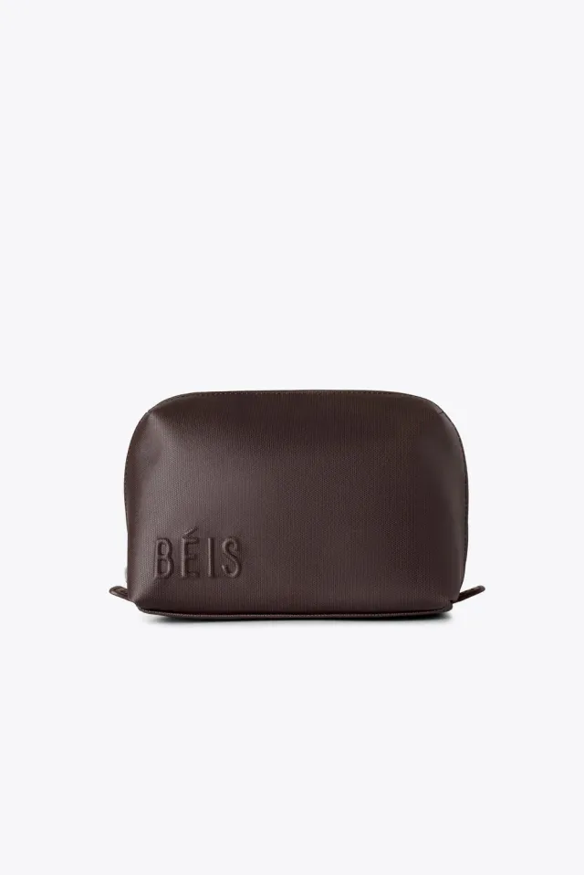 Beis The Small Cosmetic Pouch pochette trucco espresso