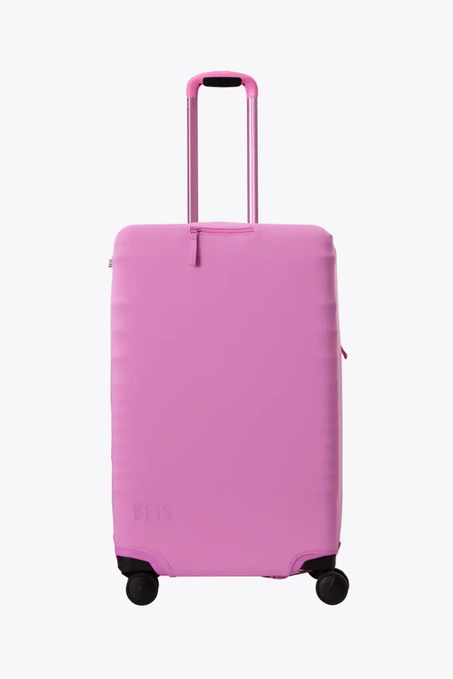 Beis Medium Check-In copertura valigia berry elasticizzata