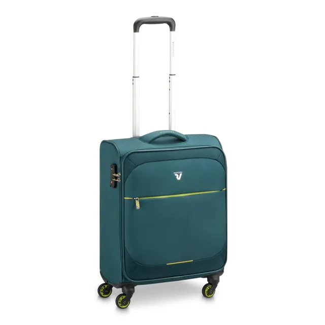 Roncato Smile 2.0 trolley cabina 55x40x20 verde bottiglia rigido