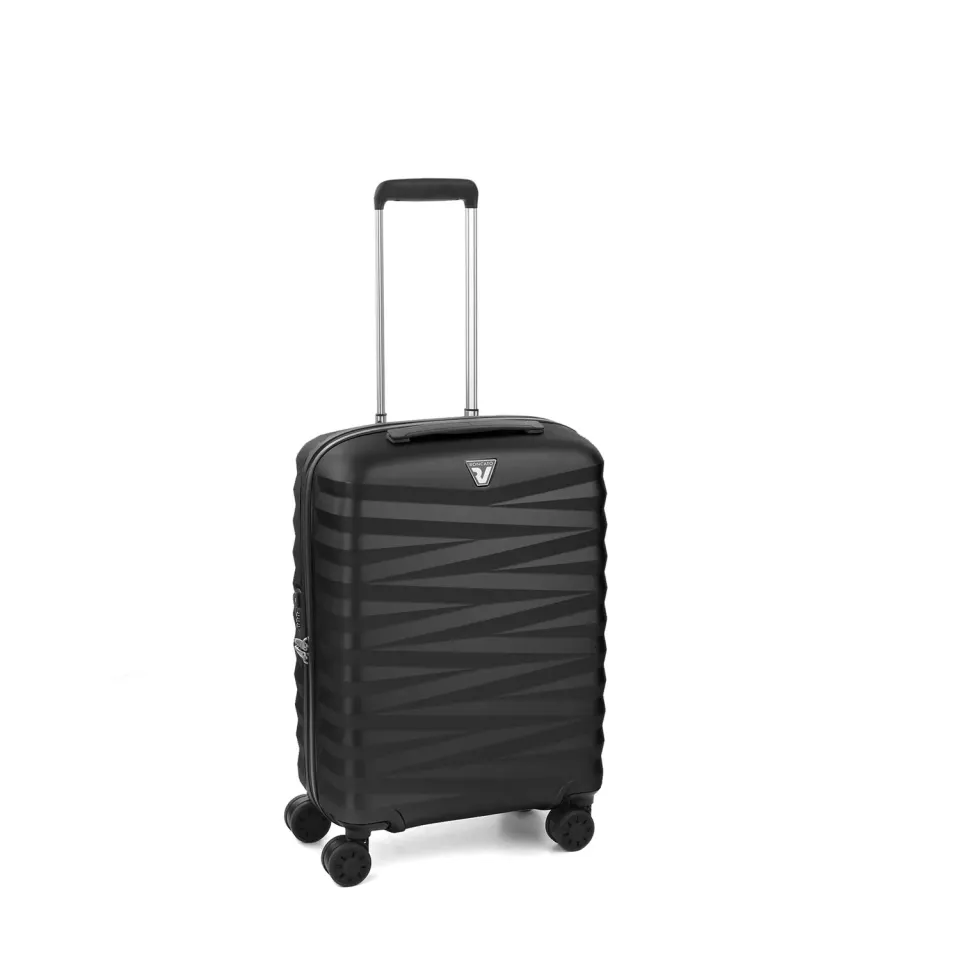 Roncato Zeta 2.0 Trolley Bagaglio Mano 55x40x20 41L Nero Nero