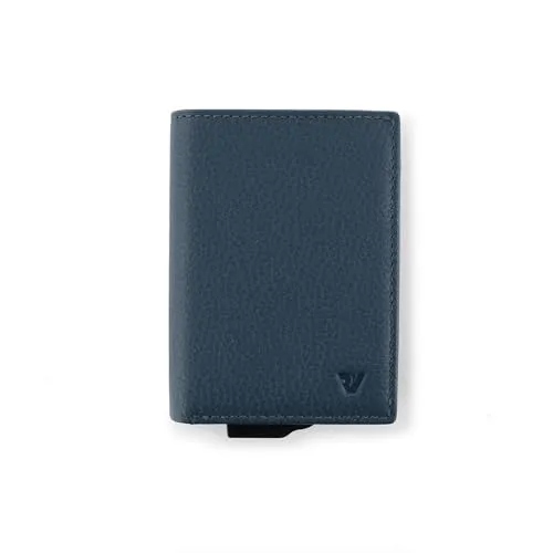 Roncato Iron 4.0 portacarte Nero pelle RFID 7x11 cm