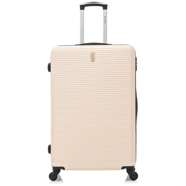CELIMS Weekend XL 75 cm valigia stiva beige rigida