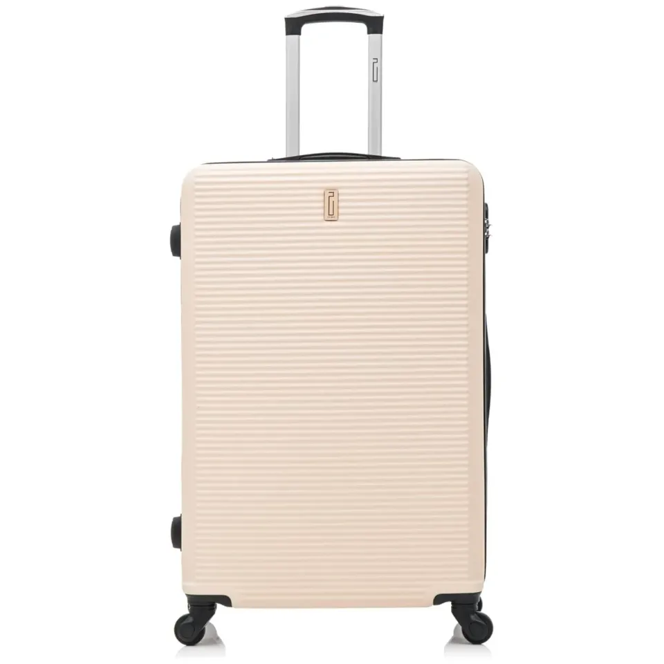 CELIMS Weekend XL 75 cm valigia stiva beige rigida