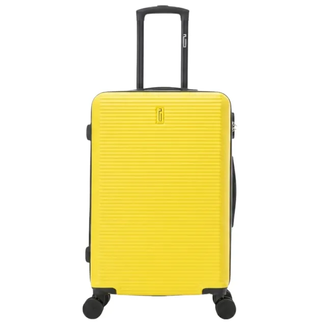 CELIMS Valigia Stiva 65cm ABS 20kg Gialla Leggera