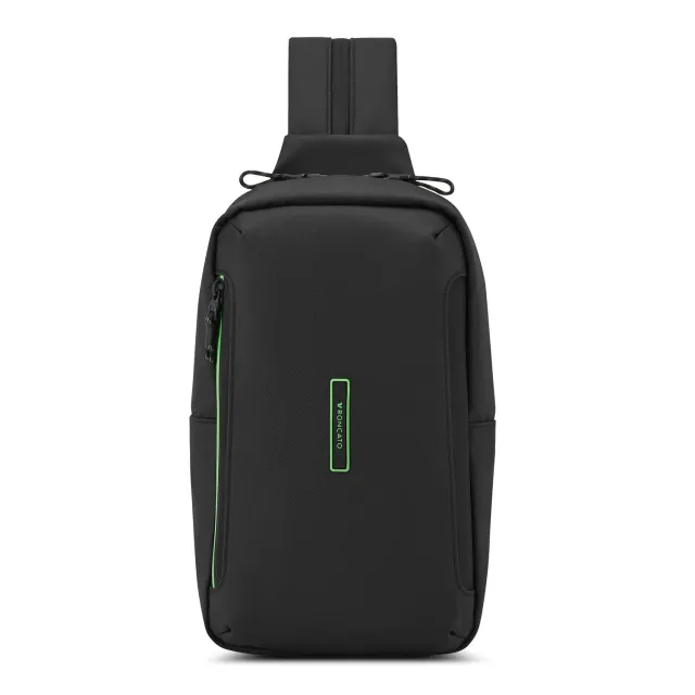 Roncato Norway Monospalla 31x20 Nero Trasformabile Water-Resistant