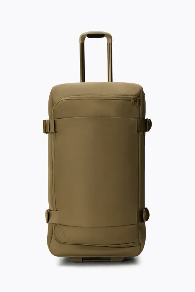 Beis Pro Rolling Duffle Borsone con Ruote Kaki Ibrido