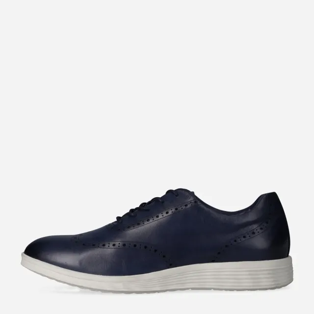 Jekyll & Hide Sicily Sneaker scarpe Navy pelle traforata