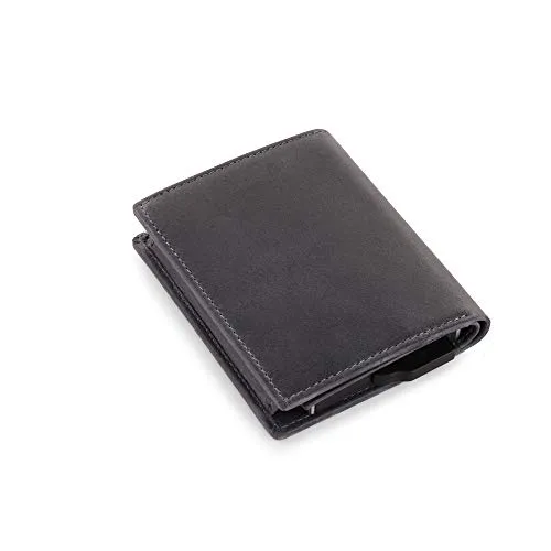 Roncato Iron portafoglio uomo pelle RFID denim