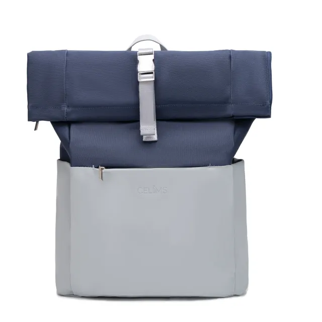 CELIMS Roll-Top Zaino Bagaglio a Mano 45x36x20 Grigio
