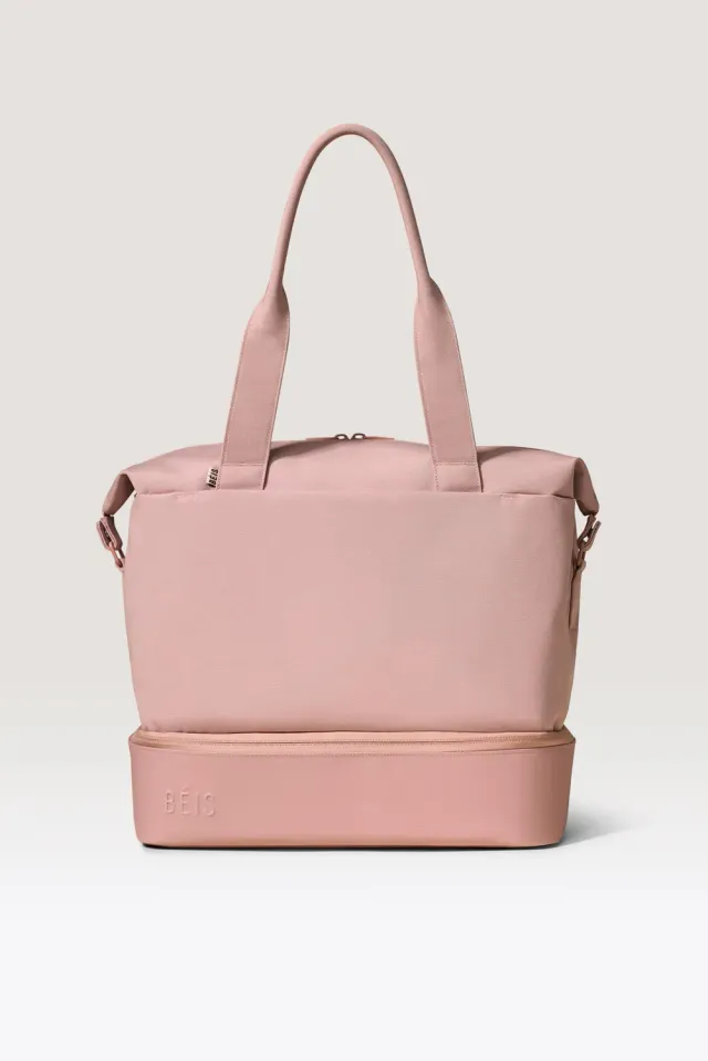 Beis The Mini Weekender borsone Atlas Pink tela