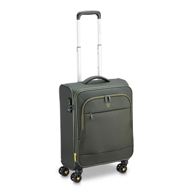 Roncato Flyover Trolley cabina 55x40x20 Verde Foresta espandibile
