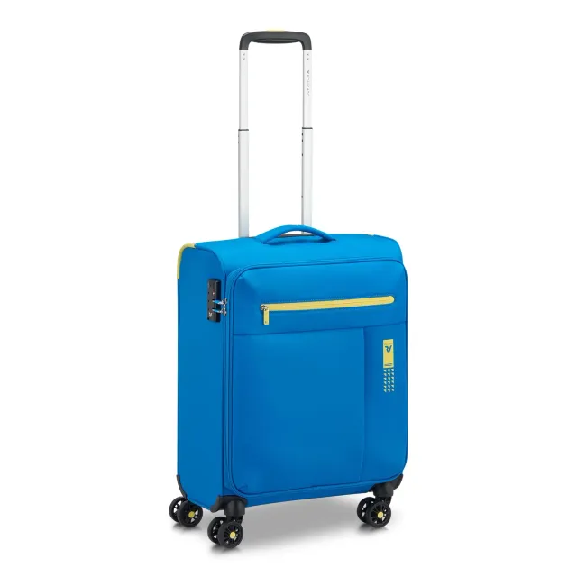 Roncato Lite Soft Trolley Cabina 55x40x20 Blu Cobalto 42 L