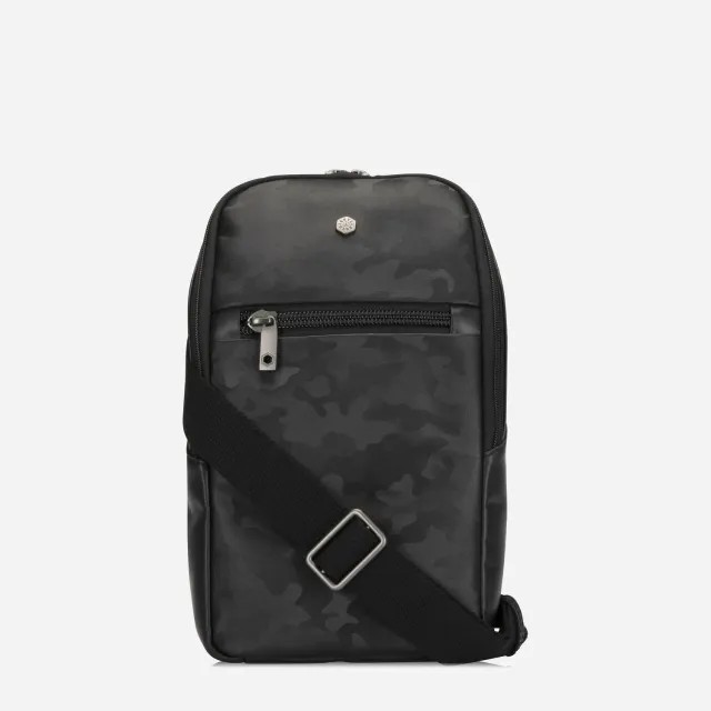 Jekyll Hide Havana zaino monospalla pelle camo black