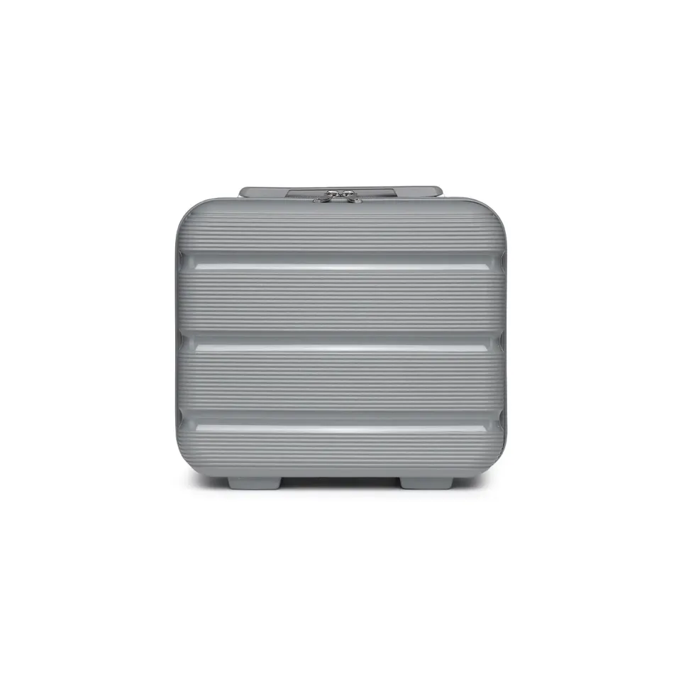 Kono beauty case rigido grigio 15 litri polipropilene