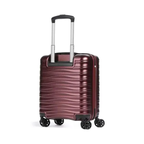Roncato Wave trolley cabina 45 cm rosso scuro rigido TSA