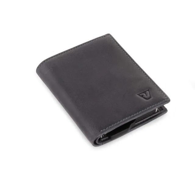 Roncato Iron portafoglio uomo pelle RFID denim