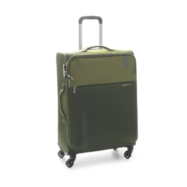 Roncato Speed Trolley Medio 67 cm Verde Militare Espandibile 74L